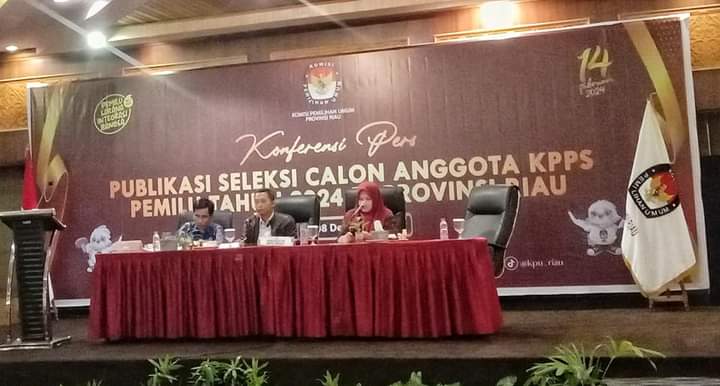 KPU Riau Publikasikan Tahapan Seleksi Calon Anggota KPPS Pemilu 2024