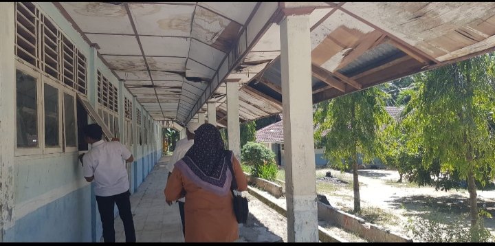 Sidak Disdik Rohil Bongkar Sekolah Rusak dan Guru Absen