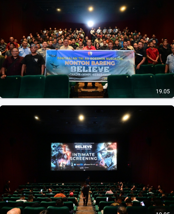 Lanud Roesmin Nurjadin Nobar Film 