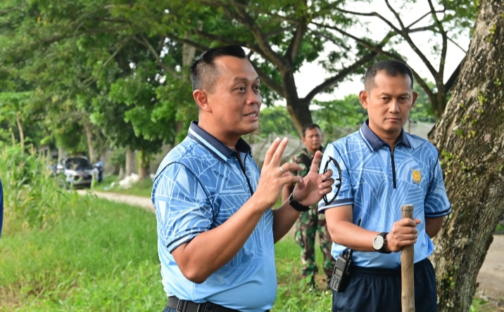 Lanud Roesmin Nurjadin Tanam Jagung Eksotik Dukung Ketahanan Pangan Riau