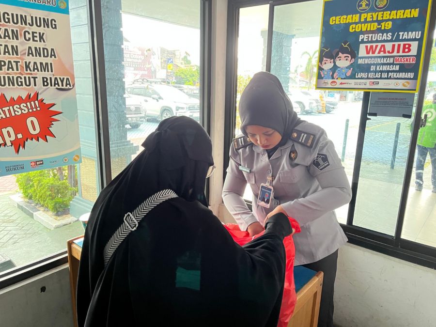 Lapas Kelas IIA Pekanbaru Tingkatkan Deteksi Dini Penyelundupan, Komitmen Lakukan Penggeledahan