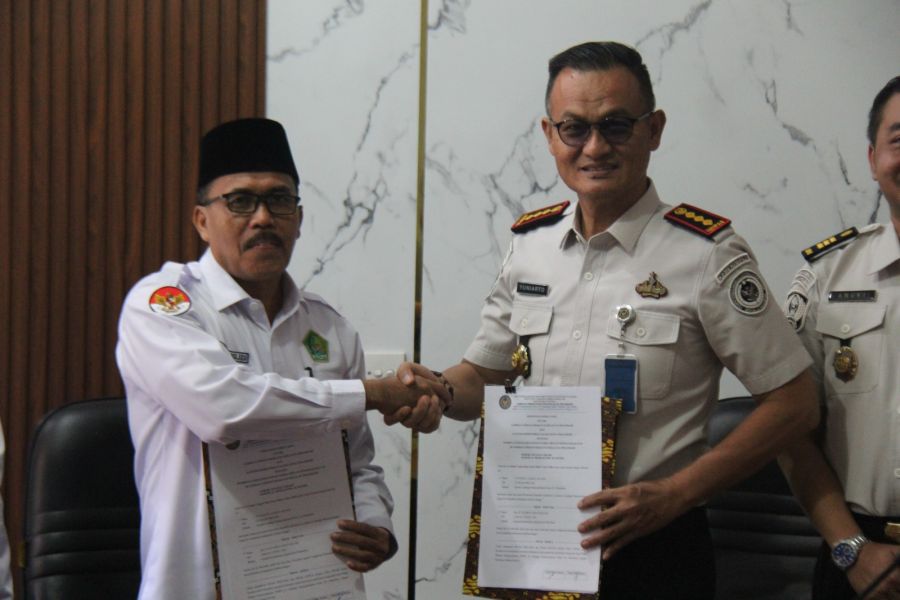 Lapas Pekanbaru Tanda Tangani MoU dengan Kemenag Kota Pekanbaru