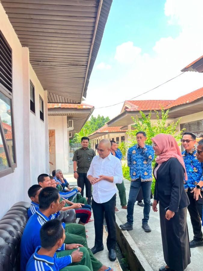 Layanan ODGJ Riau Diperkuat, Ketua DPRD Tinjau Rehabilitasi di UPT. BINA LARAS