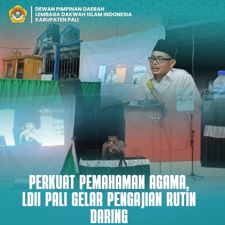 LDII PALI Perkuat Pemahaman Agama Lewat Pengajian Rutin Daring