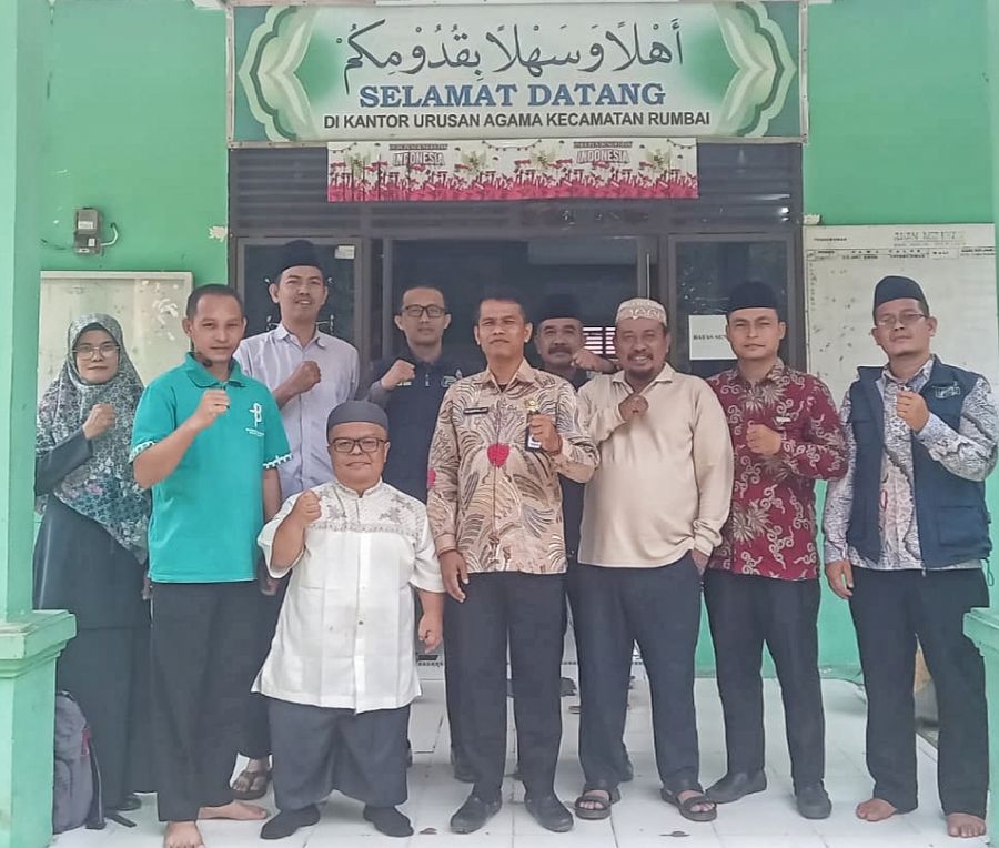 LDII Rumbai Barat Dorong Sinergi Dakwah Bersama KUA dan MUI