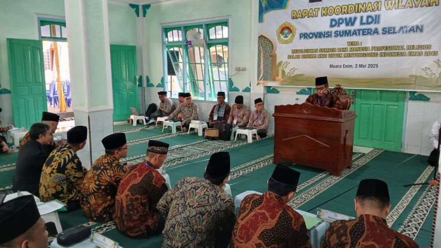 LDII Sumsel Deklarasi SDM Profesional-Religius Menuju Indonesia Emas 2045
