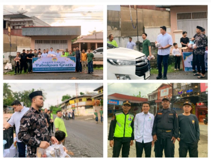 LDII Tanah Datar Bagikan Ratusan Takjil, Jalin Kebersamaan di Bulan Ramadhan
