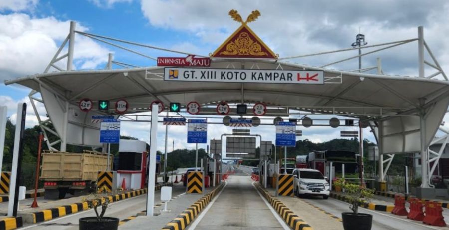 Libur Panjang Nataru, Jumlah Kendaraan Meningkat di Ruas Tol Riau