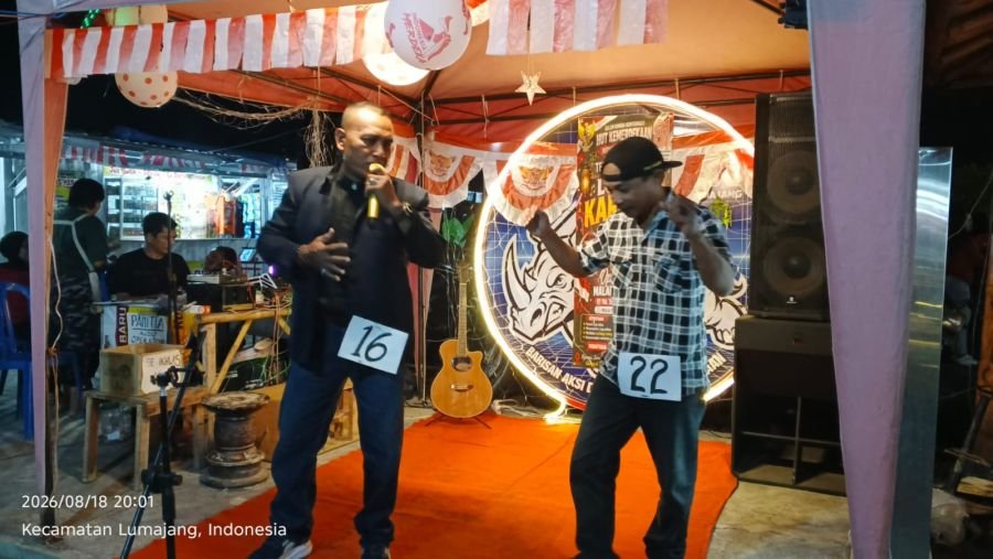 Lomba Karaoke Semarakkan HUT RI ke-81 di Teras Nusantara