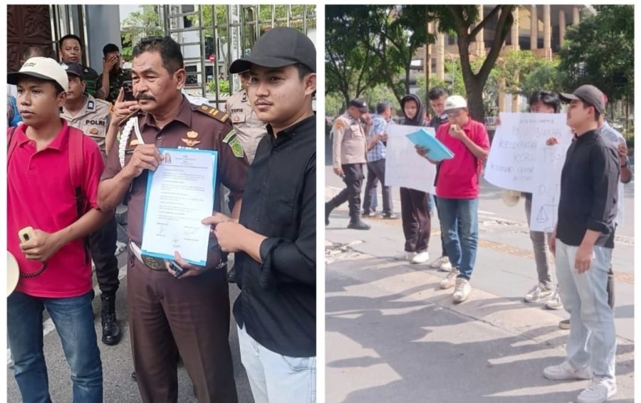 Mangkrak 10 tahun Lebih, Mahasiswa Desak Kejati Riau Usut Tuntas Skandal Jembatan Pedamaran