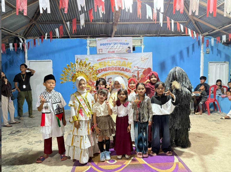 Mahasiswa KKN UMRI Rayakan HUT RI ke-80 dan Siap Sukseskan MTQ di Tuah Madani