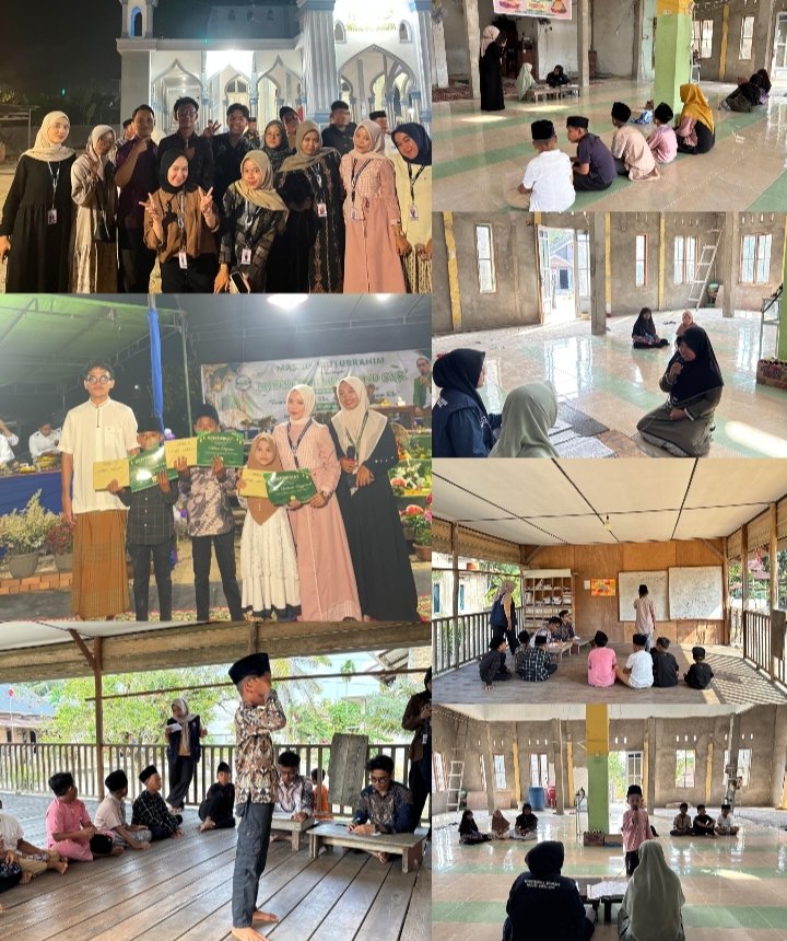Mahasiswa KUKERTA Abdurrab dan Al Kifayah Gelar Lomba Literasi Qur’an di Dusun Sidomulyo