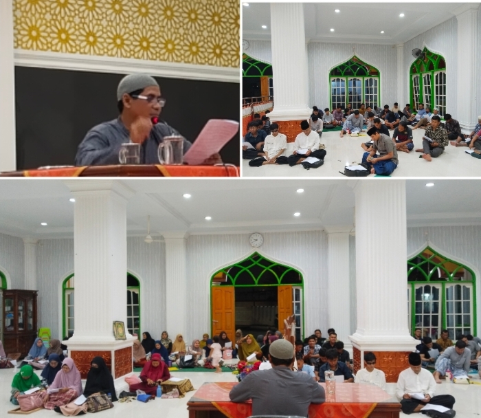 Malam Pertama Ramadan, Ustadz Amiruddin Serukan Puasa Berkualitas di Masjid Luhur Haji Dasiran