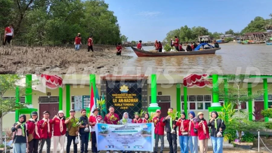 MAPALA PAMSAKA Tanam Ratusan Mangrove Peringati Hari Mangrove Sedunia 2026