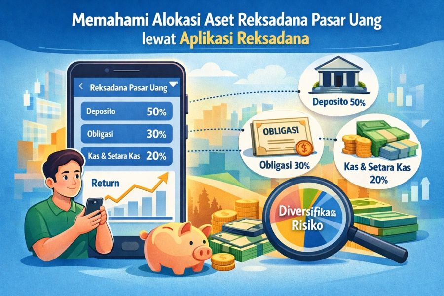 Memahami Alokasi Aset Reksadana Pasar Uang lewat Aplikasi Reksadana