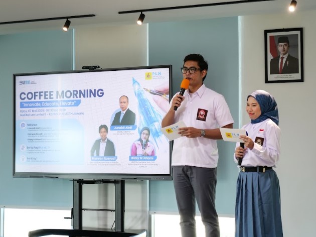 Meriahkan Suasana Hardiknas, PLN MCTN Gelar Coffee Morning dengan Konsep Back To School