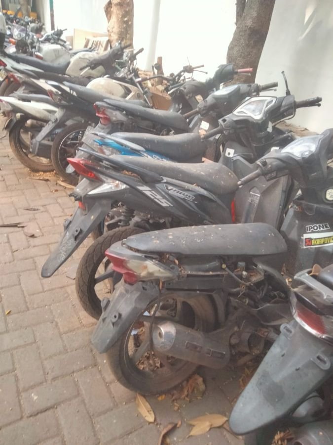 Motor Diduga Barang Bukti Menumpuk dan Berkarat di Polda Metro Jaya,Sistem Pengelolaan Dipertanyakan