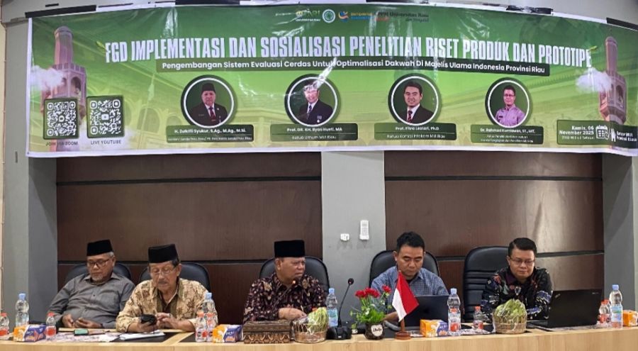 MUI Riau Pelopori Dakwah Digital Berbasis Riset dan Teknologi Cerdas