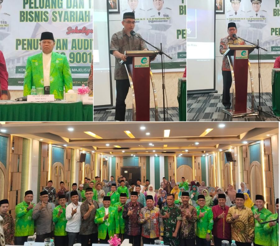 MUI Riau Raih Sertifikat ISO 9001:2015 dari WQA, Bukti Profesionalisme Bertaraf Global