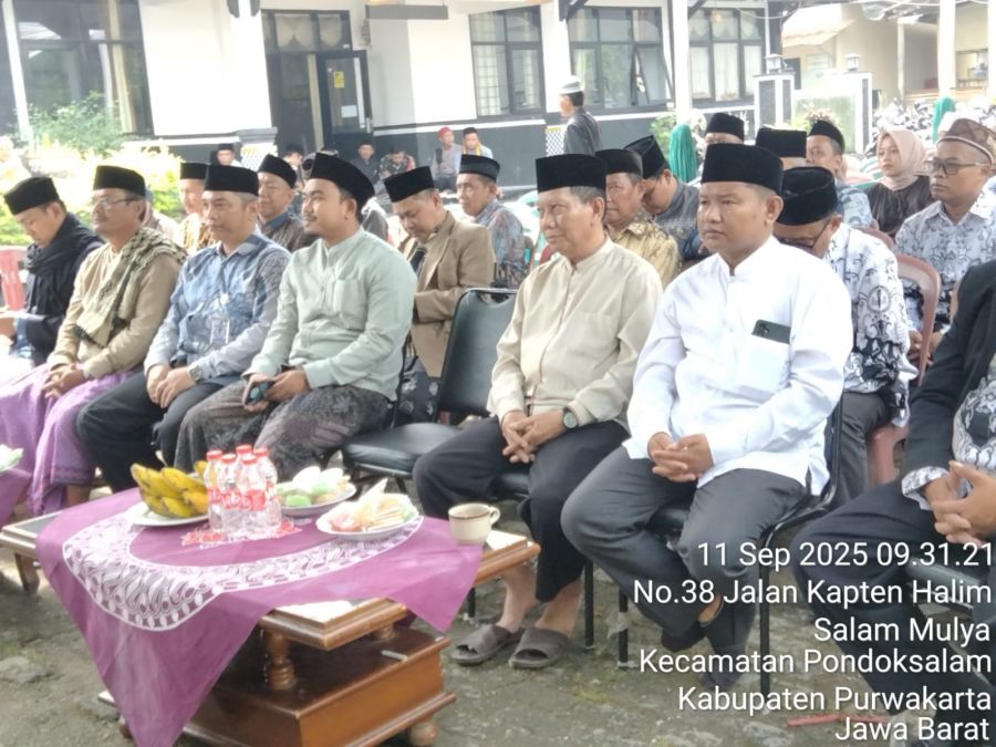Muspika Pondoksalam Tegaskan Persaudaraan di Peringatan Maulid Nabi 1447 H