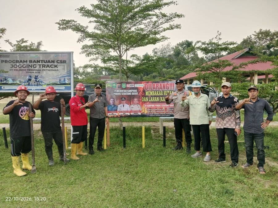 Nihil Titik Api, Arara Abadi dan Polsek Tualang Gencarkan Pencegahan Karhutla di Siak
