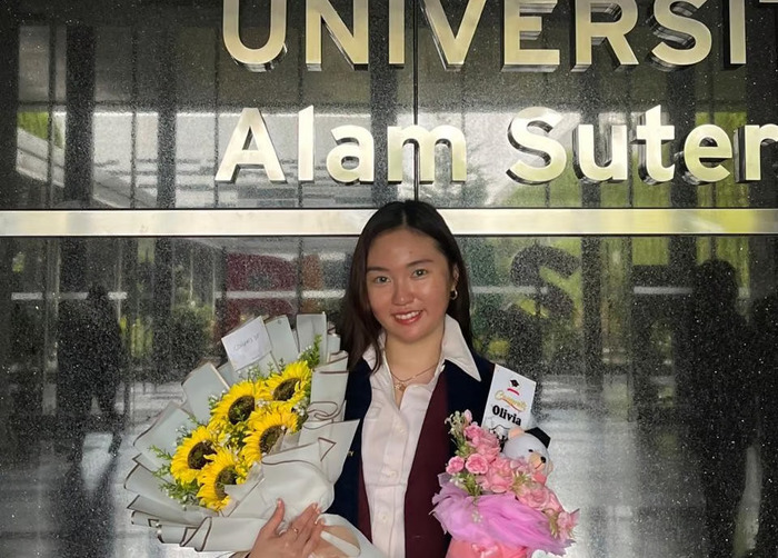 Olivia Valentina, Lulusan Cumlaude BINUS UNIVERSITY Turut Serta dalam Lomba Bergengsi