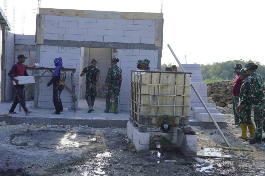 Over Prestasi! TMMD 129 Bojonegoro Hadirkan Rest Area Terpadu