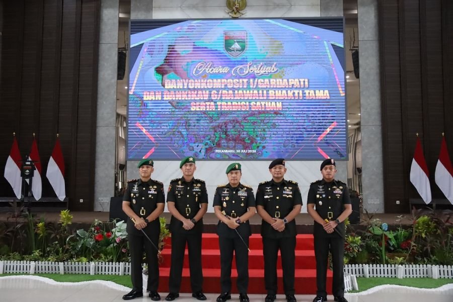 Pangdam XIX Rotasi Empat Perwira, Perkuat Profesionalisme Satuan