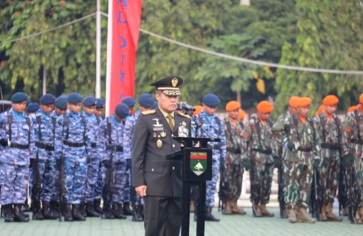 Pangdam XIX/Tuanku Tambusai Pimpin Ziarah Nasional HUT Ke-81 TNI di Pekanbaru, Wujud Penghormatan kepada Para Pahlawan