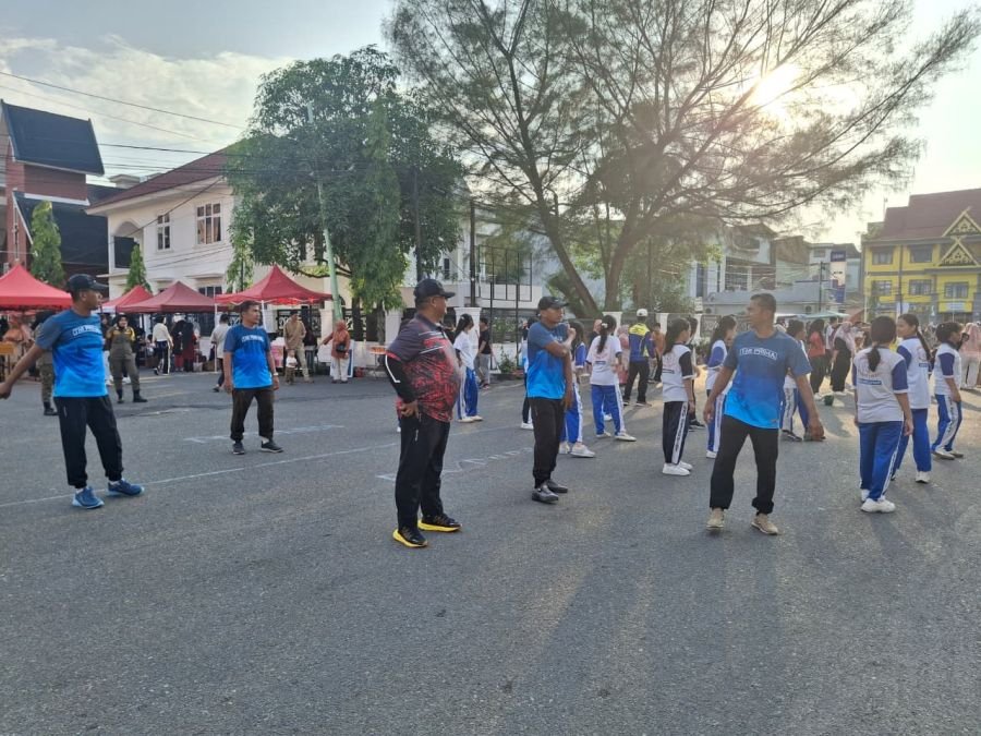 Pasi Pers Kodim 0321/Rohil Wakili Dandim di CFD Bagansiapiapi 