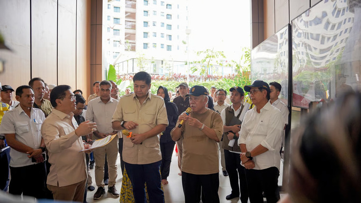 Pembangunan Rumah Susun ASN di IKN Garapan PTPP mendapat Apresiasi Menteri PKP, Raih Rekor MURI