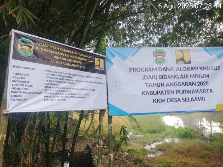 Pemdes Selaawi Purwakarta Wujudkan DAK Bidang Air Minum Berbasis Mata Air, Warga Nikmati Air Bersih