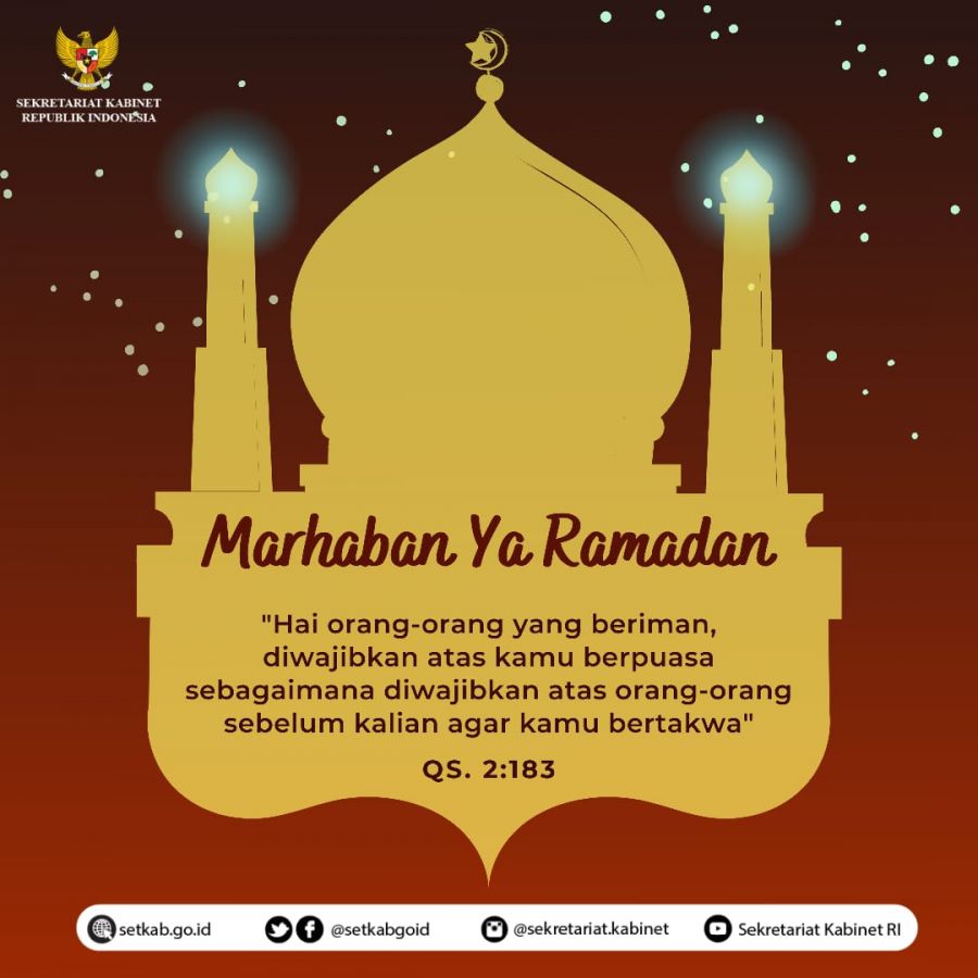 Pemerintah RI Tetapkan 1 Ramadan 1442 Hijriah Jatuh pada Selasa, 13 April 2021