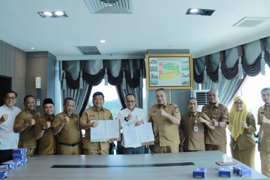 Pemko Pekanbaru Gandeng PT SPP Kelola Taman Labuai City Walk