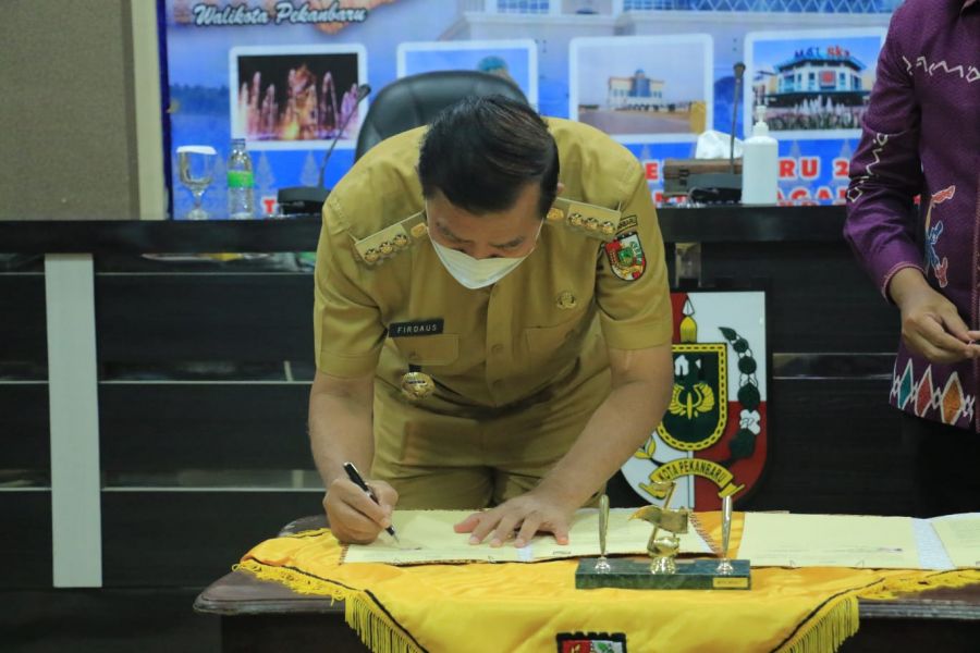 Pemko Pekanbaru Teken MoU dengan BNI