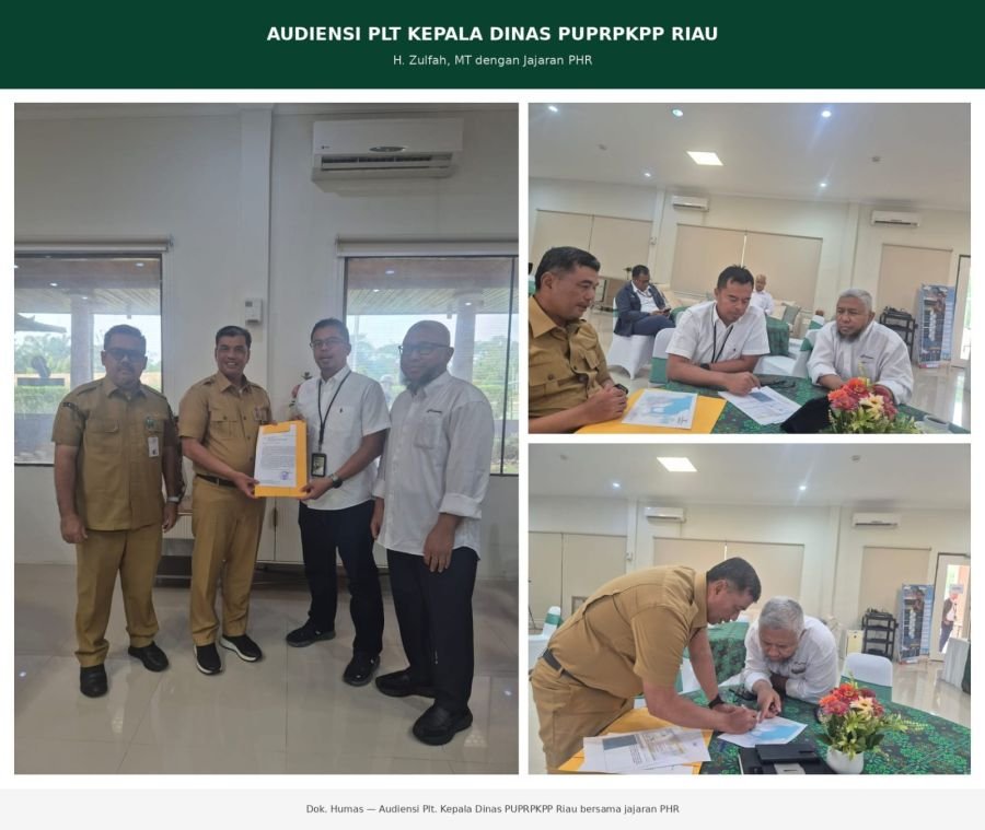 Pemprov Riau Gandeng PHR Perbaiki 10 KM Jalan Mahato-Simpang Menggala