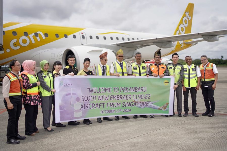 Penerbangan Rute Pekanbaru - Malaka - Singapura Dongkrak Perekonomian di Riau
