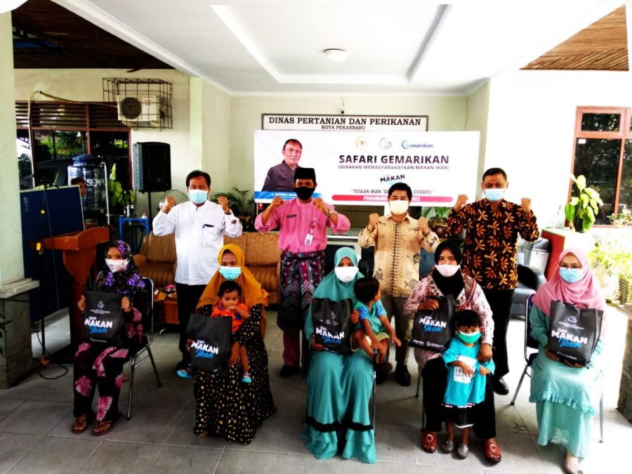 Perangi Stunting, KKP Laksanakan Safari Gemarikan di Bumi Lancang Kuning Riau