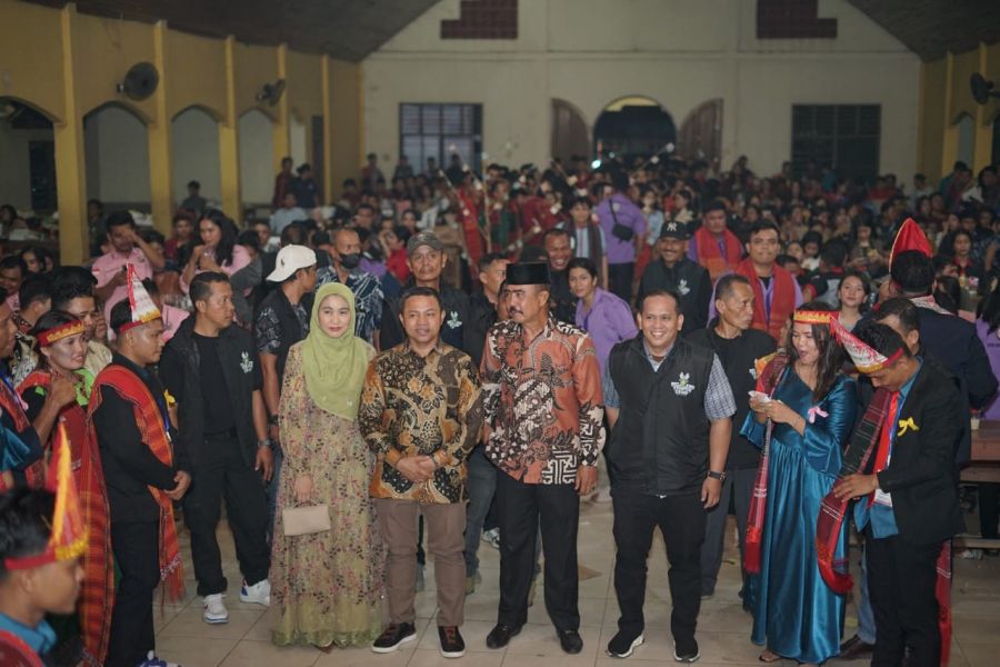 Perayaan Ulang Tahun ke 4 Punguan Naposo Borbor Naimarata se Pekanbaru Dihadiri Abdul Wahid