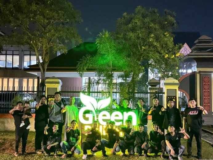 Persaudaraan Bikers Pekanbaru Dukung Green Policing Polda Riau, Wujudkan Jalan Aman dan Asri