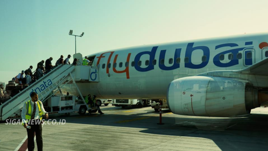 Pesawat Flydubai Nyaris Jatuh, Penumpang Bantu Kuasai Kokpit
