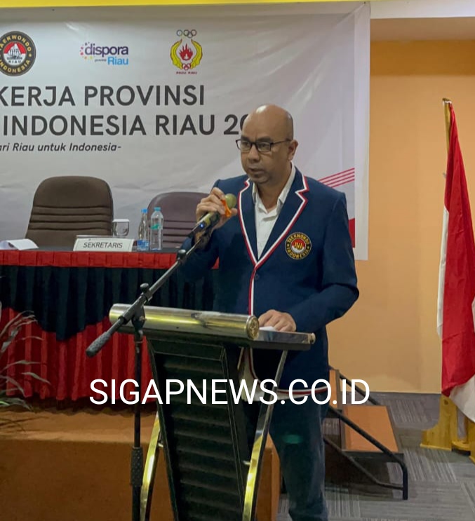Peserta Kabupaten/Kota Taekwondo Indonesia Riau Ikuti Raker Provinsi Tahun 2025