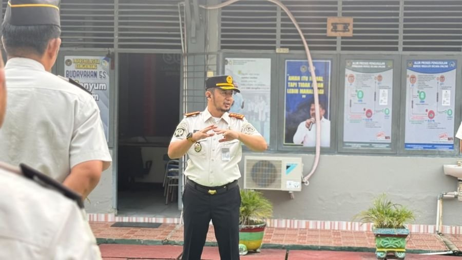 PIMPIN APEL PAGI, KALAPAS BANGKINANG PERKUAT SEMANGAT PENGABDIAN DAN PELAYANAN PRIMA