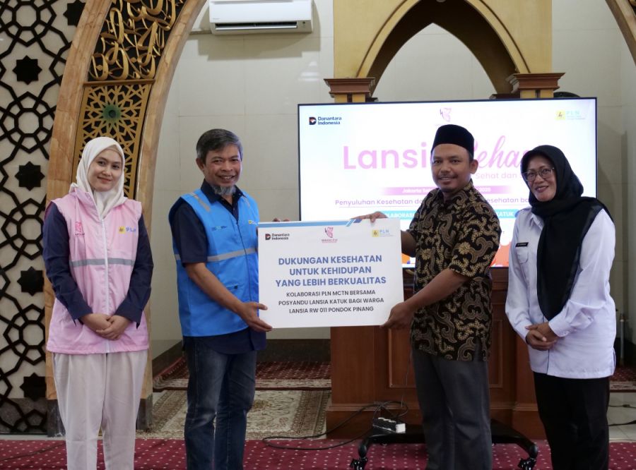 PLN MCTN Berikan Dukungan Kesehatan Sebagai Wujud Kepedulian melalui TJSL Lansia Sehasta
