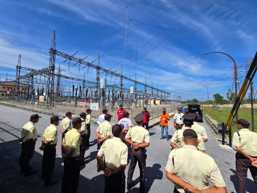 PLN UPT Pekanbaru Simulasikan Tanggap Darurat Objek Vital Nasional Jelang Siaga Kemerdekaan RI ke-81