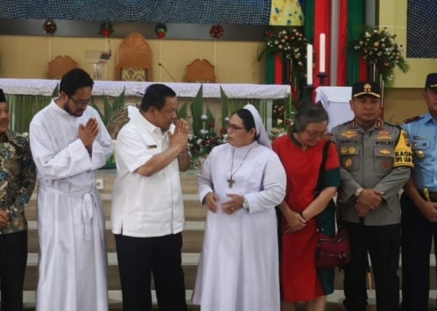 Plt Gubri dan Kapolda Riau, Tinjau Lokasi Pos PAM Jelang Nataru 2025