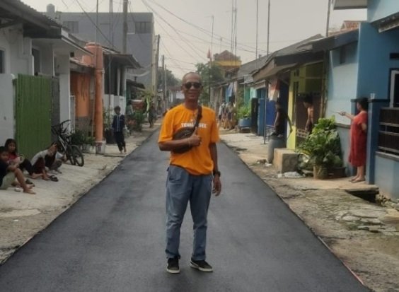 Pokir DPRD Purwakarta Fraksi Golkar Dorong Pemerataan Infrastruktur Jalan Aspal Di Perum Graha Citalang