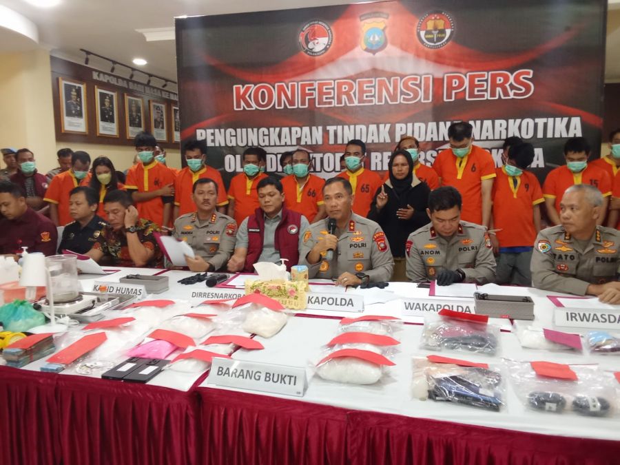 Polda Kepri Bongkar 30 Kasus Narkoba, Sita 7,5 Kg Sabu