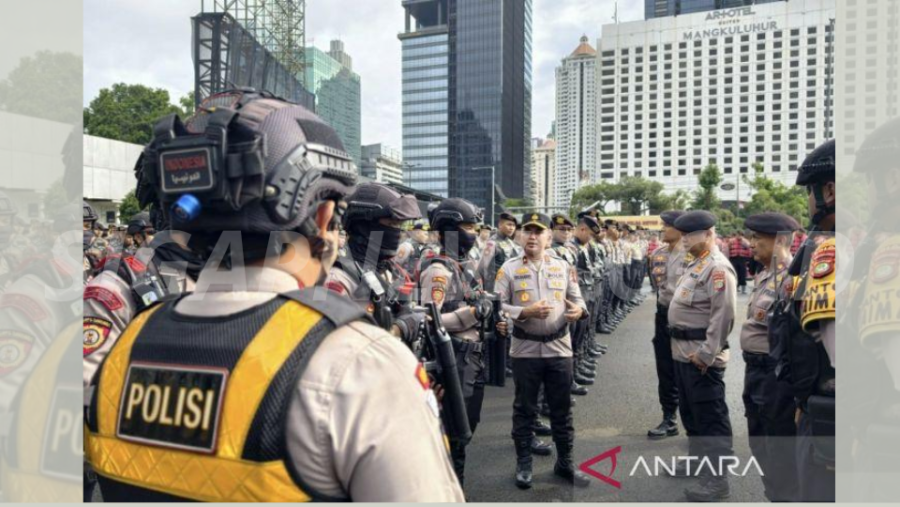 Polda Metro Jaya Amankan 47 Kegiatan, Ribuan Personel Disiagakan