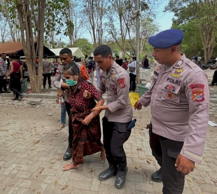 Polda NTT Kerahkan 845 Personel Tangani Gempa Flores